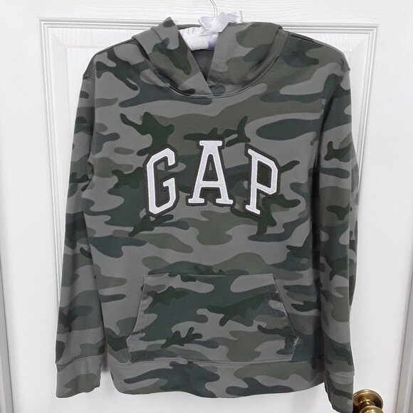 GAP Camouflage 60% Cotton Hoodie - Picture 1 of 4